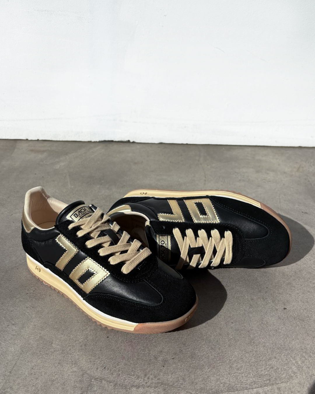 BACK 70 BACK 70 Sneaker Jogger Zwart