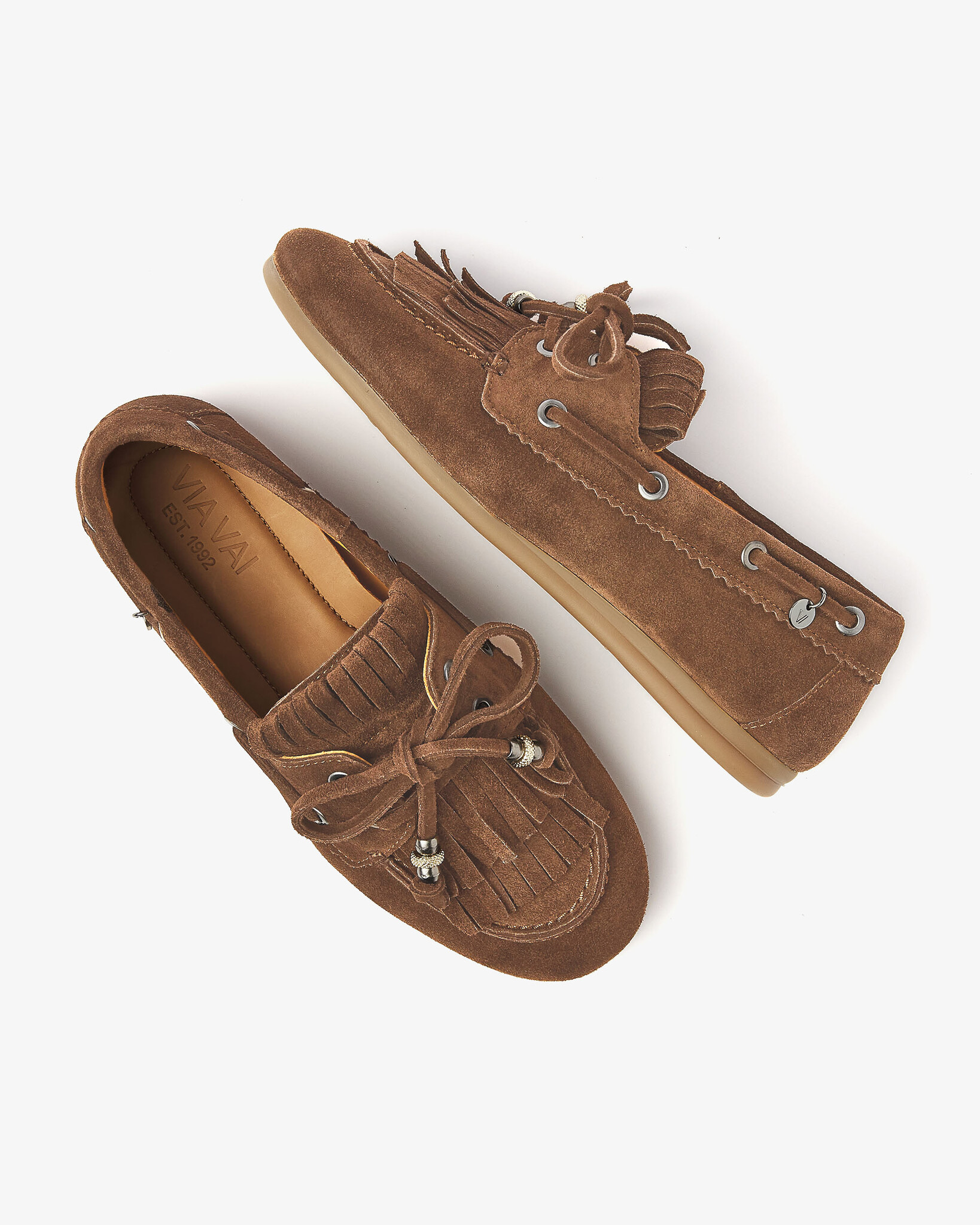 Via Vai VIA VAI Mocassins June Loua 62374-01-1084 Cognac