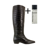 Copenhagen Copenhagen Hoge Laars CPH295 Croco Bruin