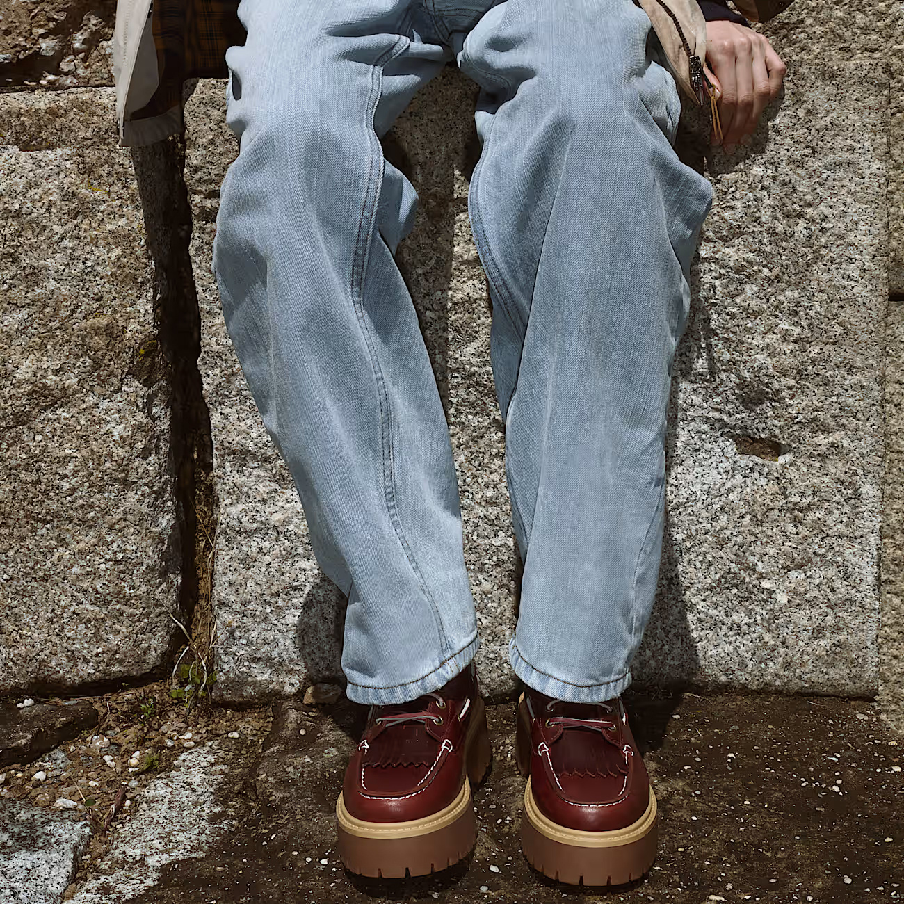 Timberland Timberland Enkellaarsje Stone Street Bordeaux Rood