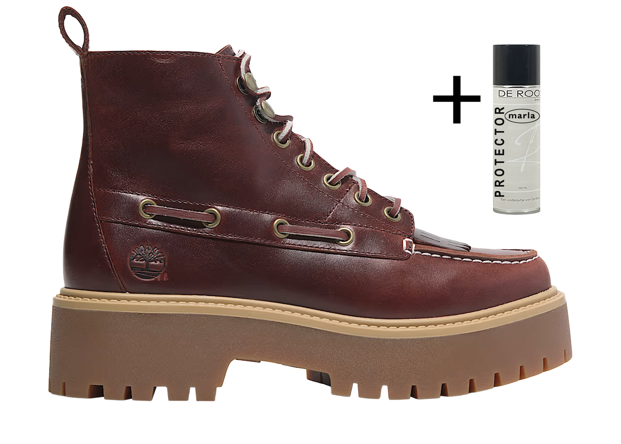 Timberland Timberland Enkellaarsje Stone Street Bordeaux Rood