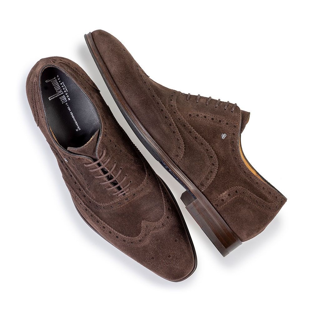 Van Bommel Van Bommel Veterschoen Raffa 04.02 Bruin