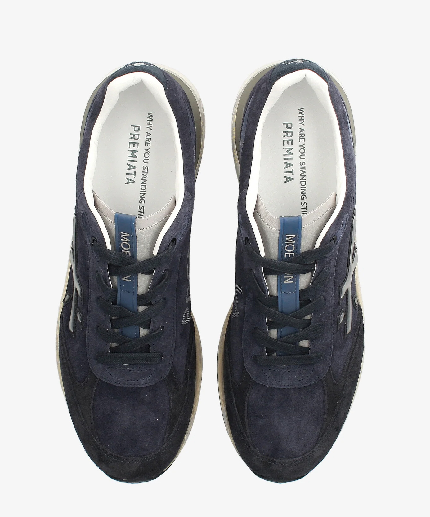 Premiata Premiata Sneakers Moerun 7776 Blauw