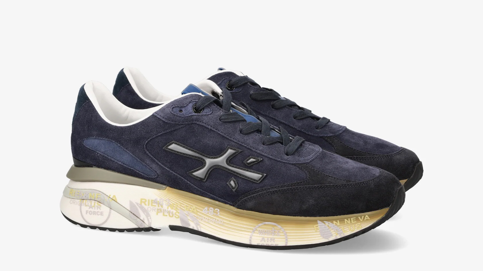 Premiata Premiata Sneakers Moerun 7776 Blauw