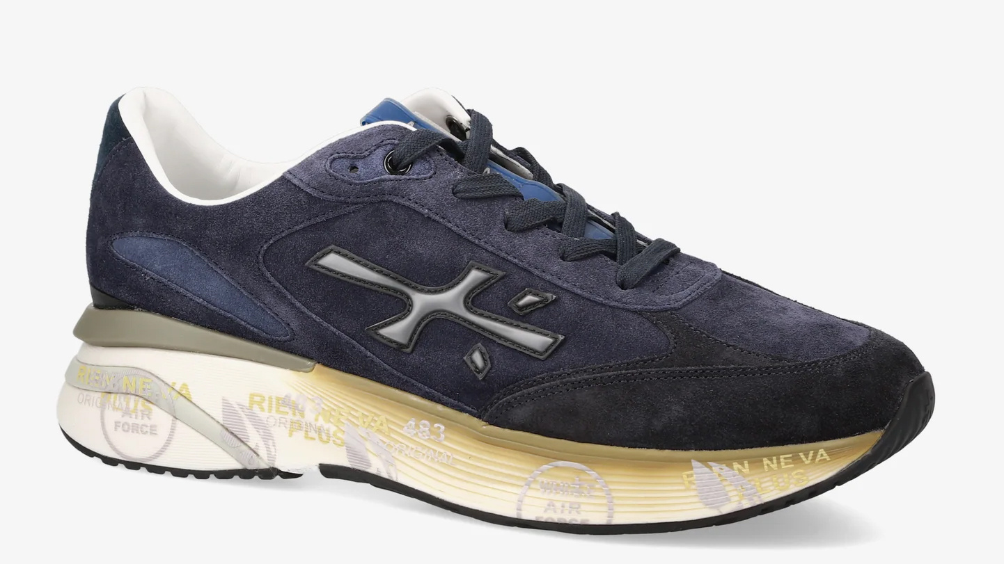 Premiata Premiata Sneakers Moerun 7776 Blauw