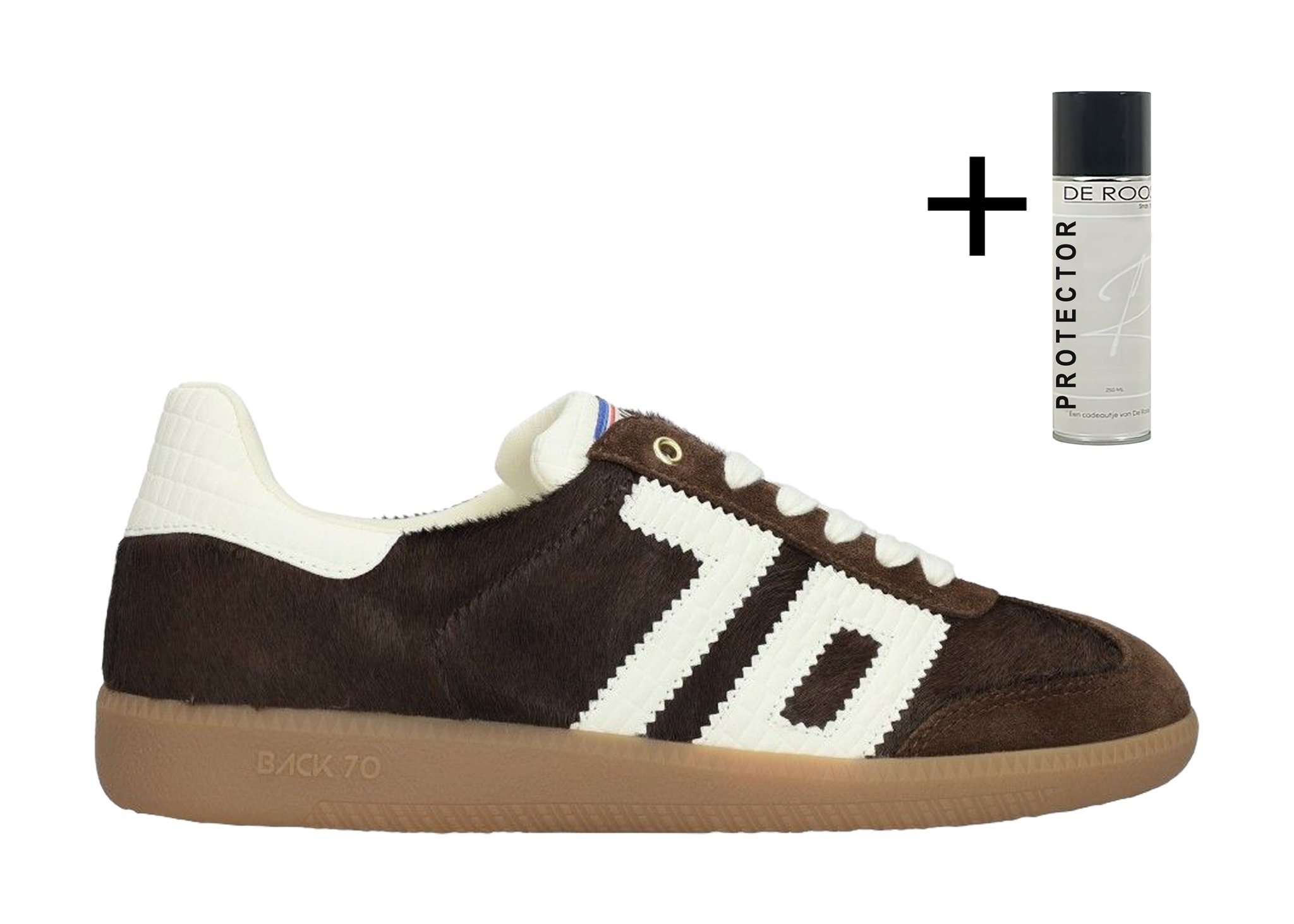 BACK 70 BACK 70 Sneaker Cloud Donker Bruin Pony
