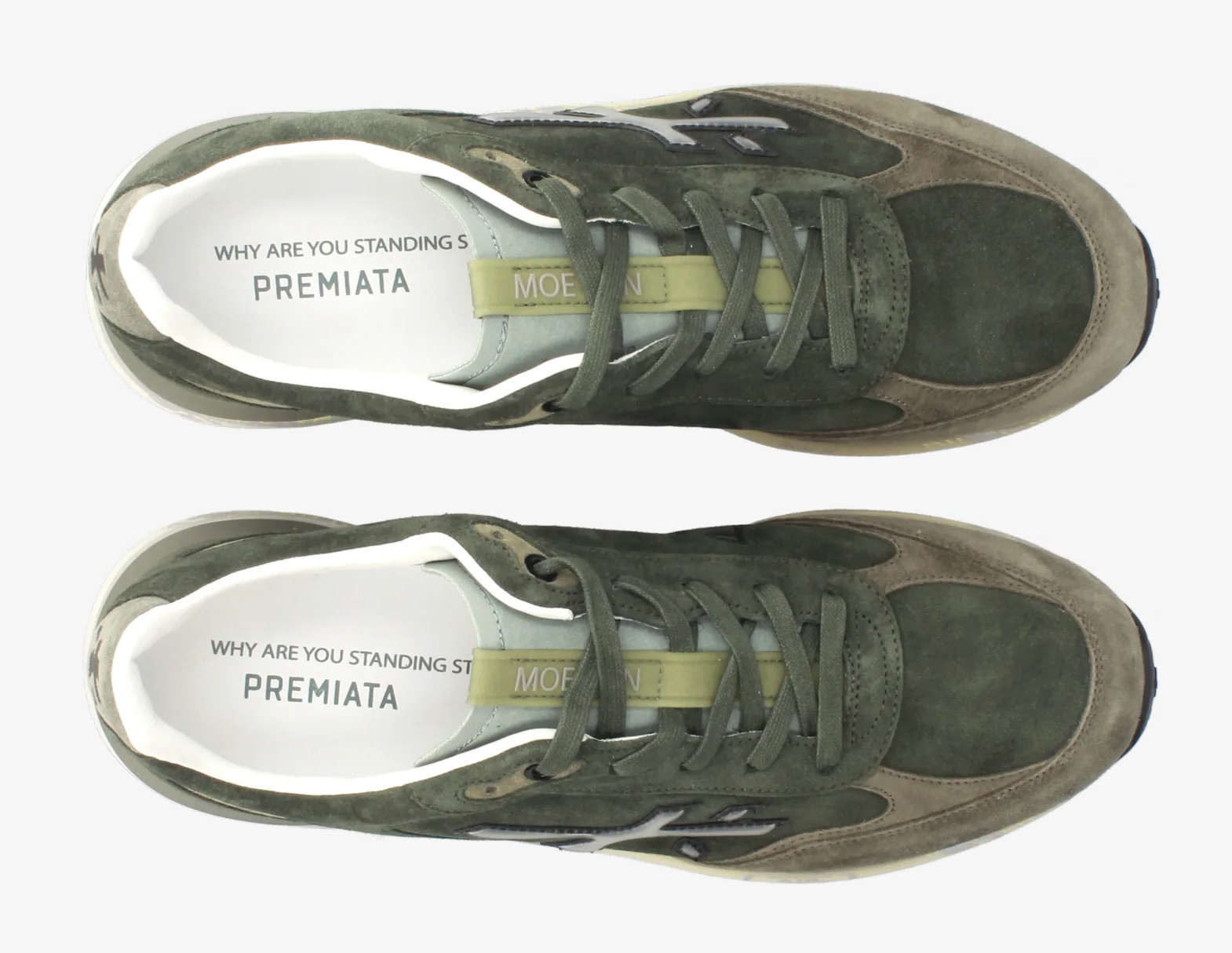 Premiata Premiata Sneakers Moerun 7777 Groen