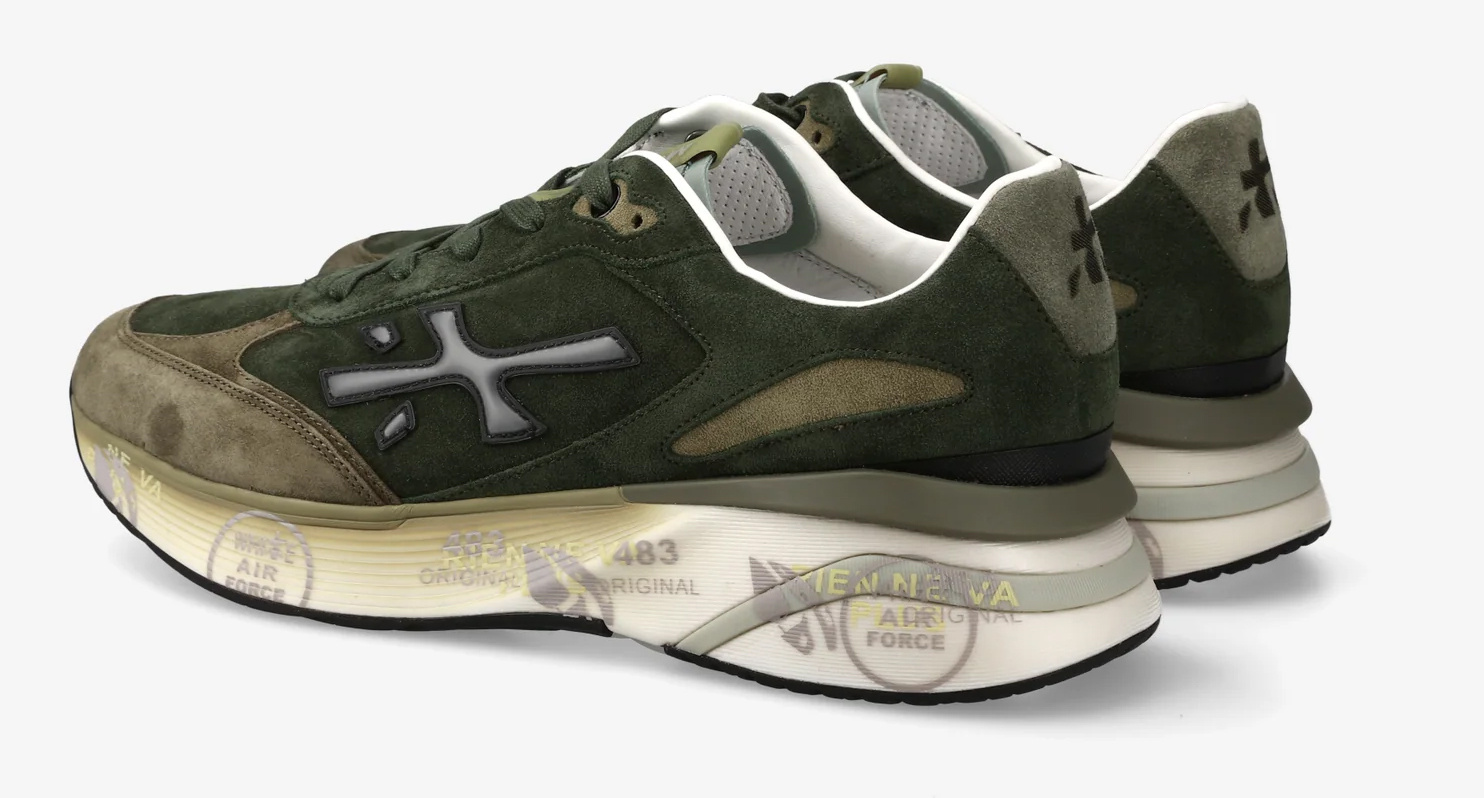 Premiata Premiata Sneakers Moerun 7777 Groen