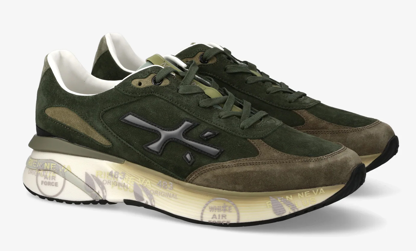 Premiata Premiata Sneakers Moerun 7777 Groen