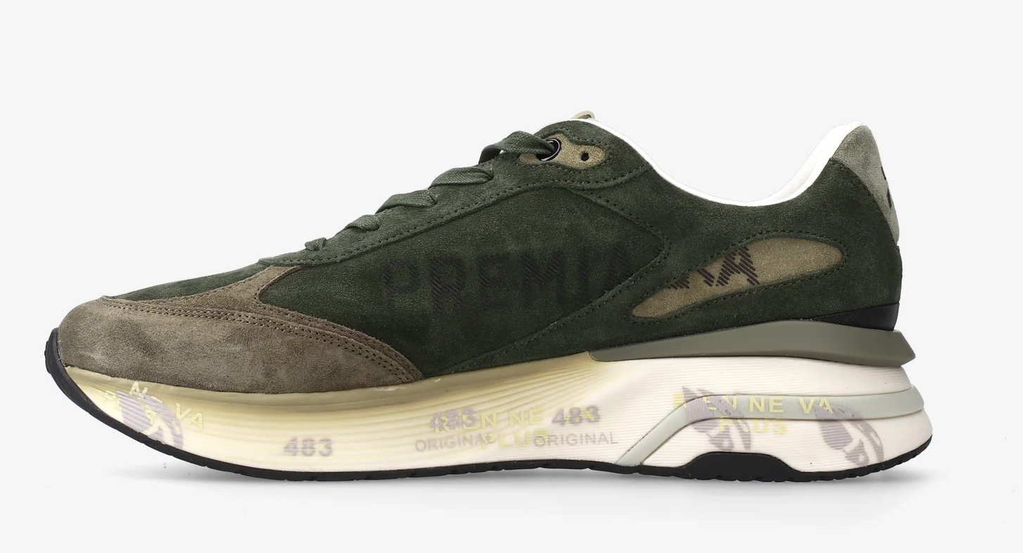 Premiata Premiata Sneakers Moerun 7777 Groen