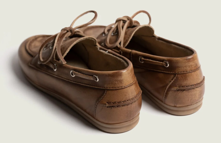 Posa Posa Boat Loafer Brushed Brown