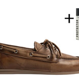Posa Posa Boat Loafer Brushed Brown