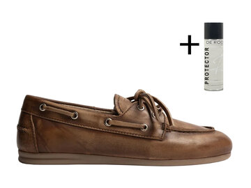 Posa Posa Boat Loafer Brushed Brown