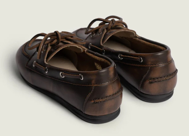 Posa Posa Boat Loafer Coffee
