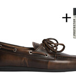 Posa Posa Boat Loafer Coffee