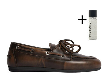 Posa Posa Boat Loafer Coffee