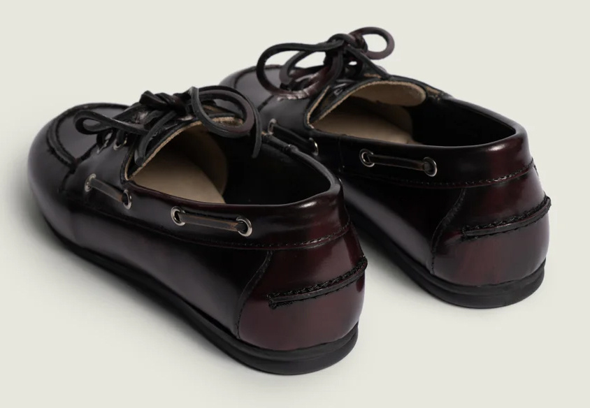 Posa Posa Boat Loafer Burgundy