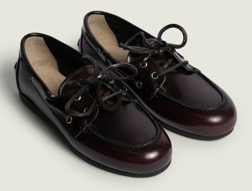 Posa Posa Boat Loafer Burgundy