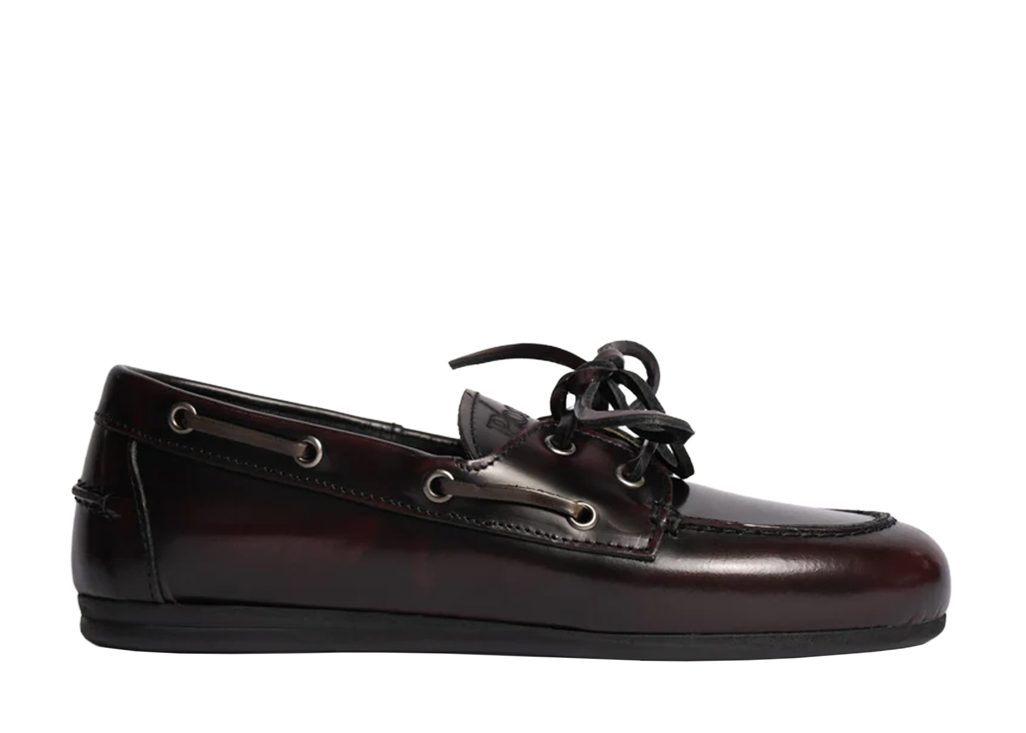 Posa Posa Boat Loafer Burgundy