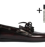 Posa Posa Boat Loafer Burgundy