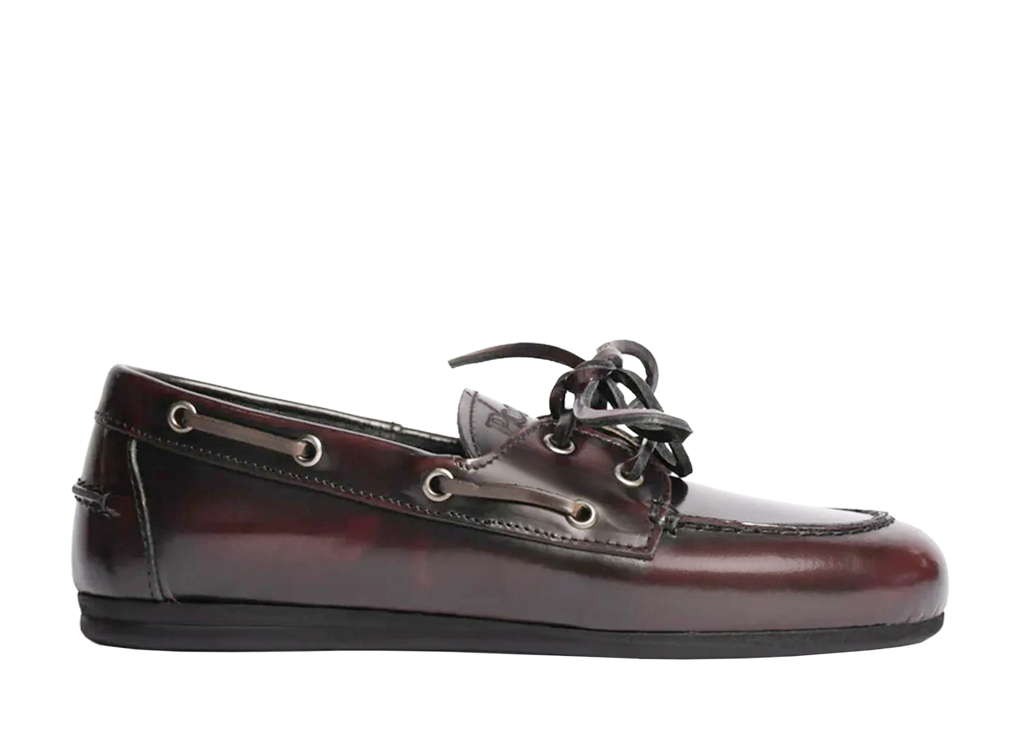 Posa Posa Boat Loafer Burgundy
