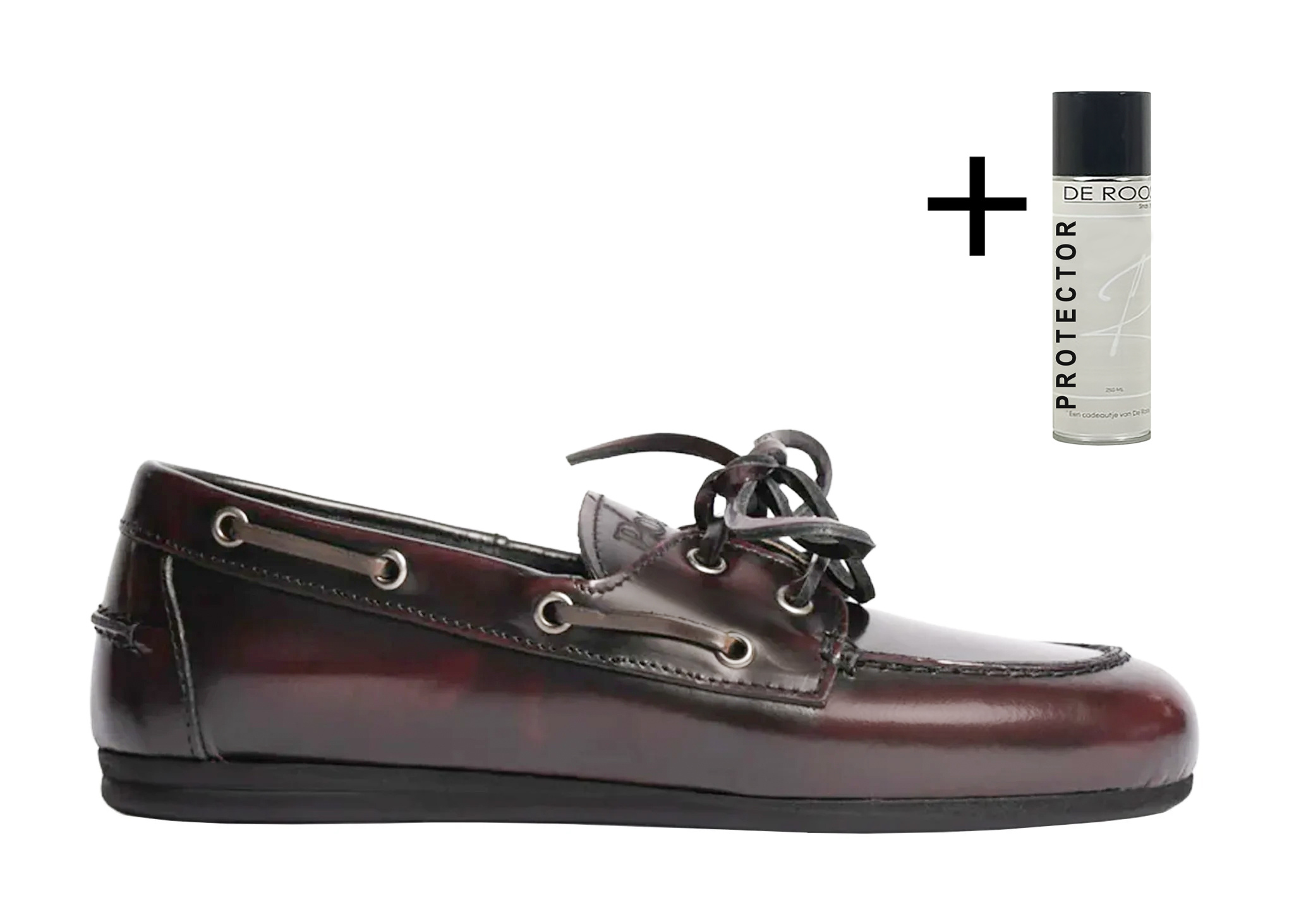 Posa Posa Boat Loafer Burgundy