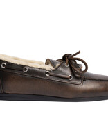 Posa Posa Boat Loafer Coffee Fur