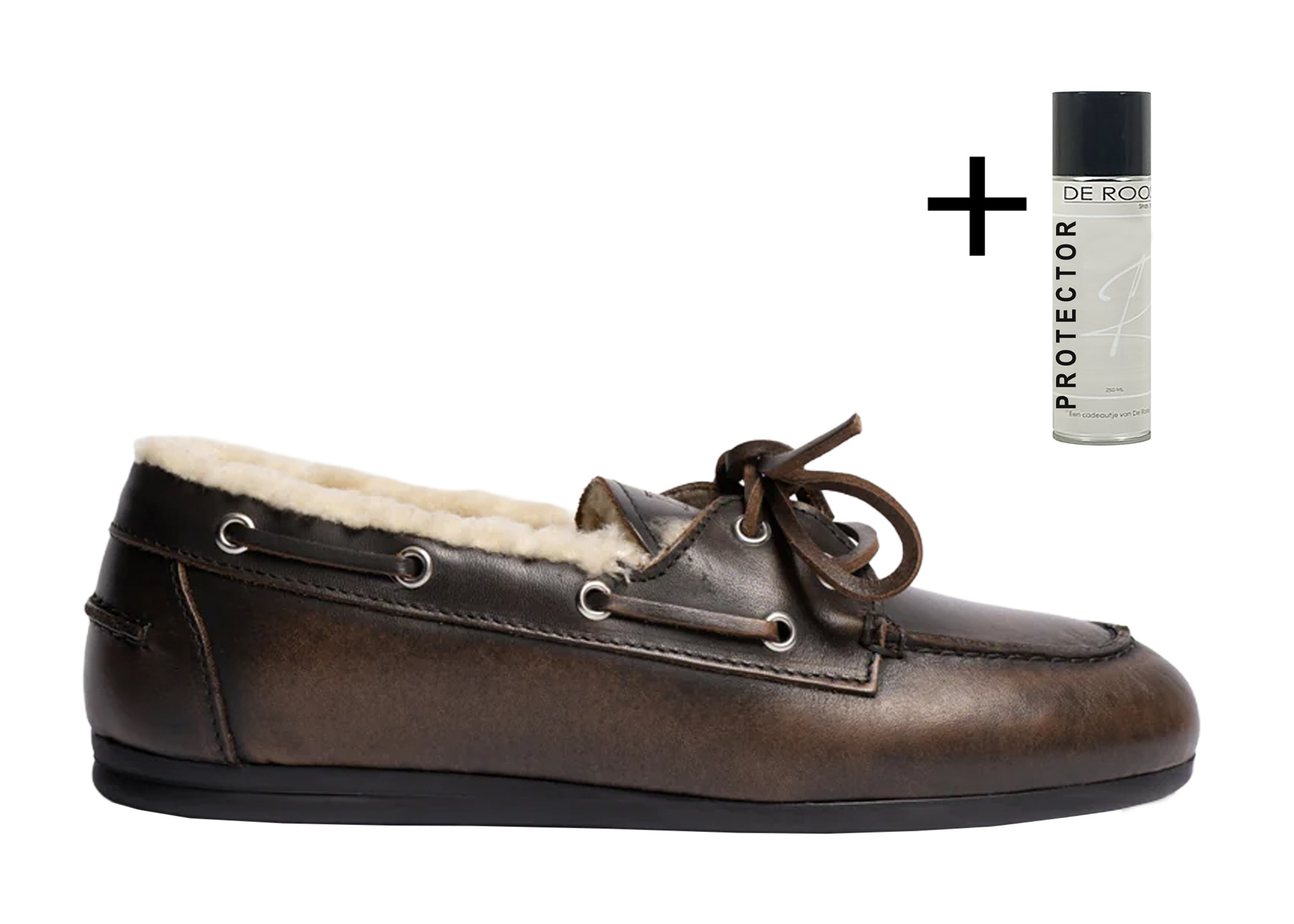 Posa Posa Boat Loafer Coffee Fur