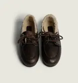 Posa Posa Boat Loafer Coffee Fur