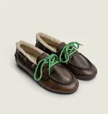 Posa Posa Boat Loafer Coffee Fur