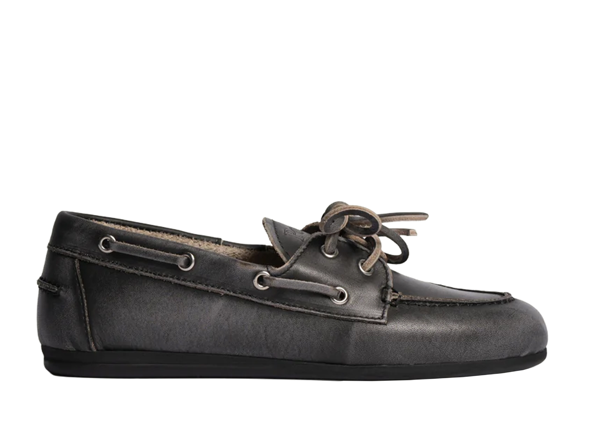 Posa Posa Boat Loafer Zwart