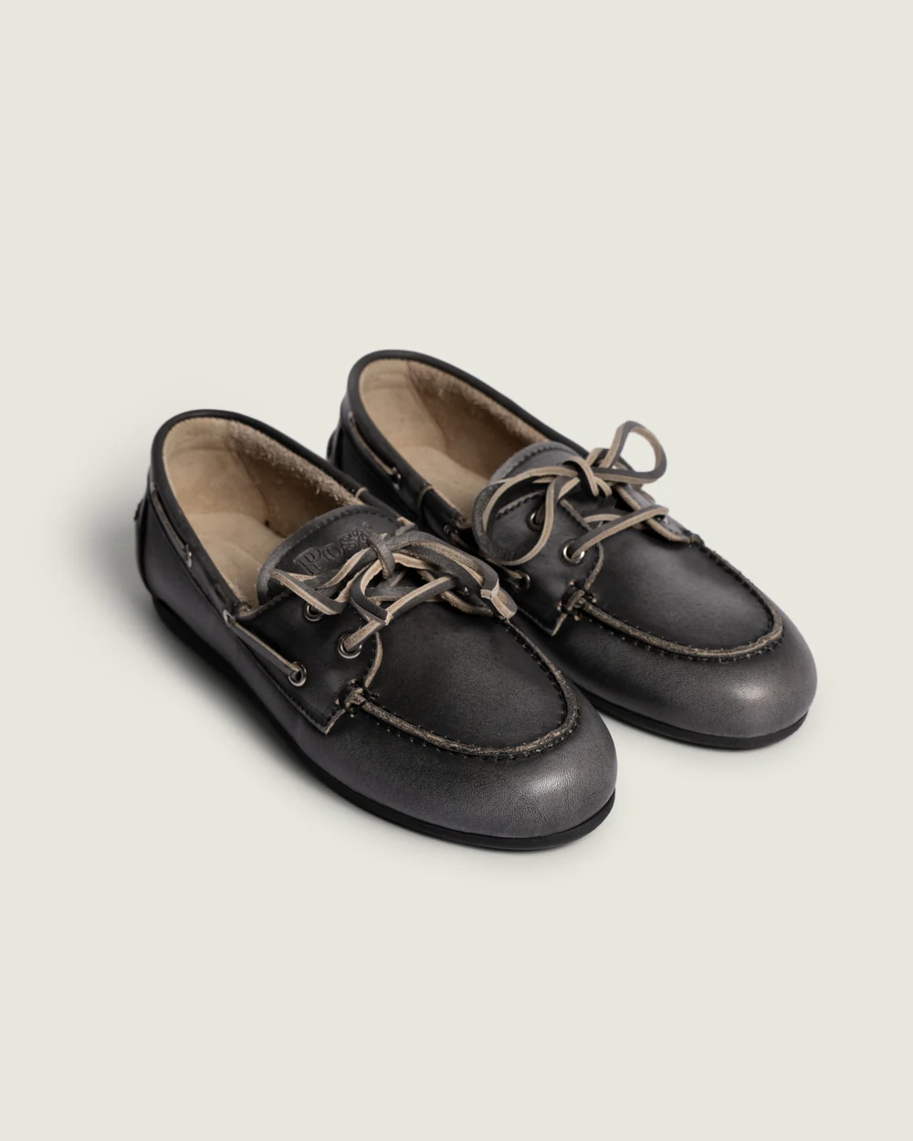 Posa Posa Boat Loafer Zwart