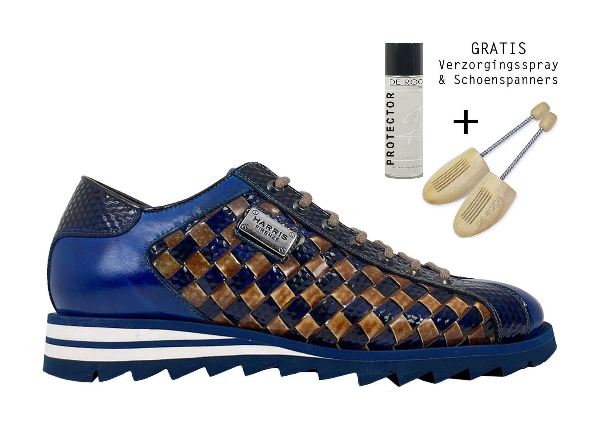 Harris Harris Veterschoen 2817 Blauw / Bruin