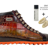 Harris Harris Halfhoge Veterschoen 0721/H Multi Croco