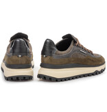 Floris van Bommel Floris van Bommel Sneaker De Gripper 03.01 Donker Groen