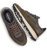 Floris van Bommel Floris van Bommel Sneaker De Gripper 03.01 Donker Groen