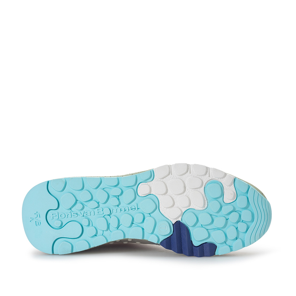 Floris van Bommel Floris van Bommel Sneaker De Treener 01.32 Licht Blauw