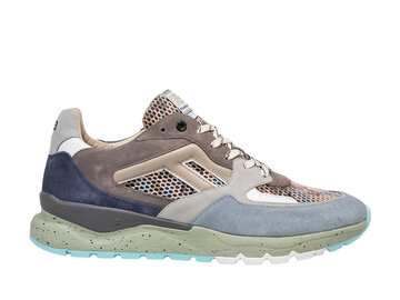 Floris van Bommel Floris van Bommel Sneaker De Treener 01.32 Licht Blauw