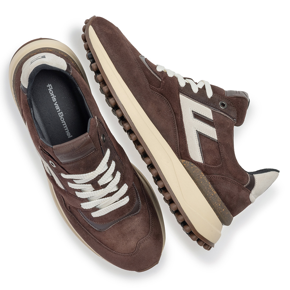 Floris van Bommel Floris van Bommel Sneaker Noppi 29.44 Bruin