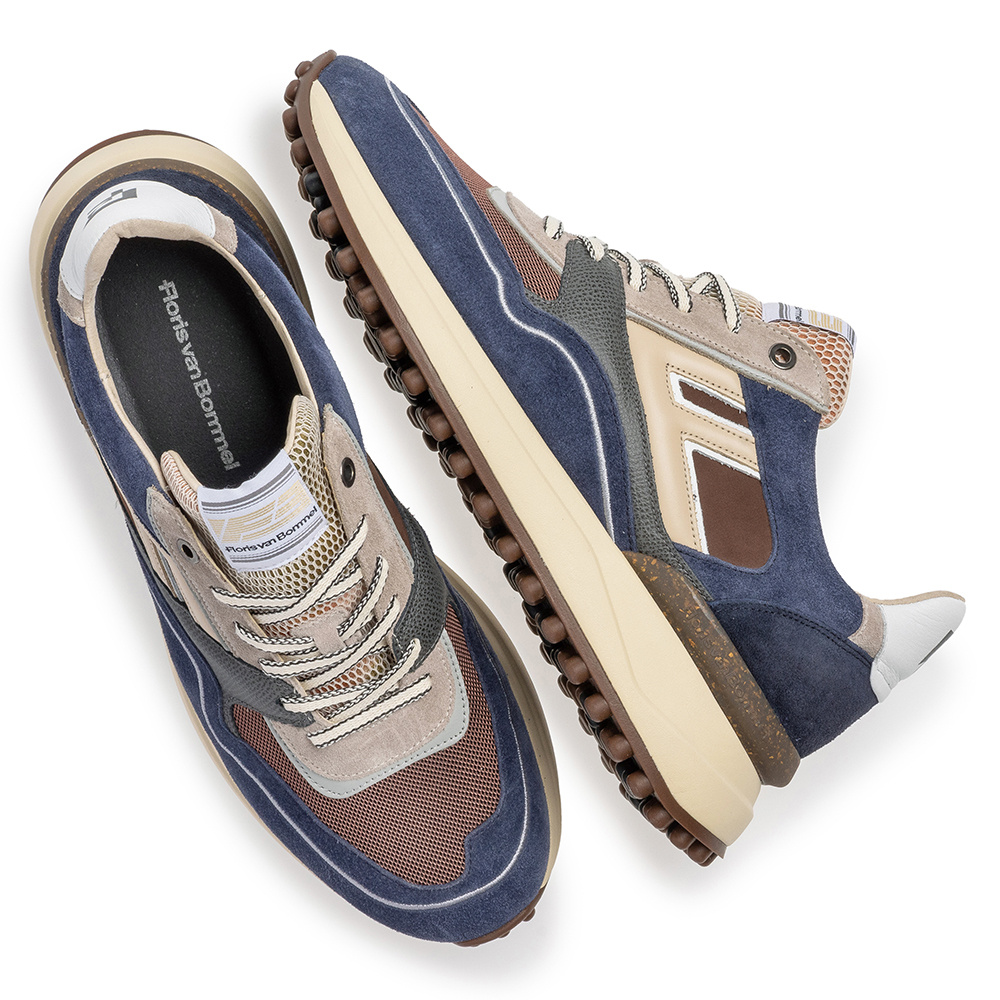 Floris van Bommel Floris van Bommel Sneaker Noppi 29.54 Licht Blauw