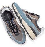 Floris van Bommel Floris van Bommel Sneaker De Zager 12.04 Licht Blauw