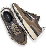 Floris van Bommel Floris van Bommel Sneaker De Zager 12.00 Donker Groen