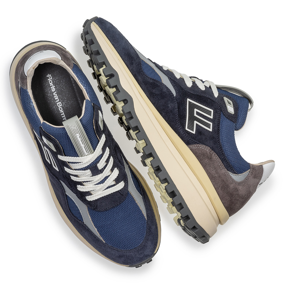 Floris van Bommel Floris van Bommel Sneaker De Gripper 01.01 Donker Blauw