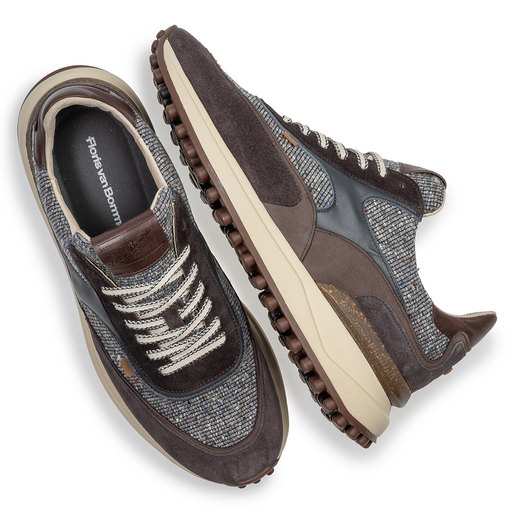 Floris van Bommel Floris van Bommel Sneaker Noppi 43.04 Donker Grijs