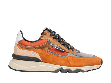 Floris van Bommel Floris van Bommel Sneaker De Zager 12.02 Oranje