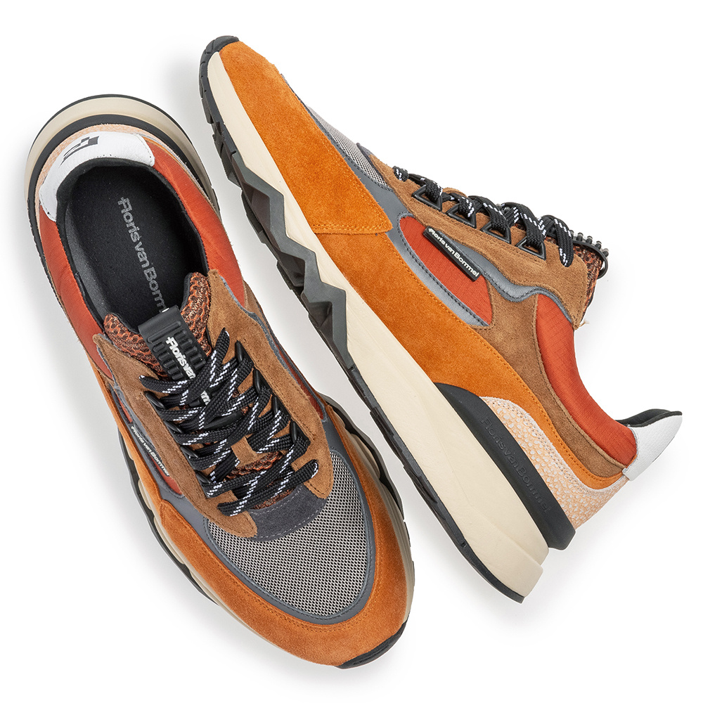 Floris van Bommel Floris van Bommel Sneaker De Zager 12.02 Oranje