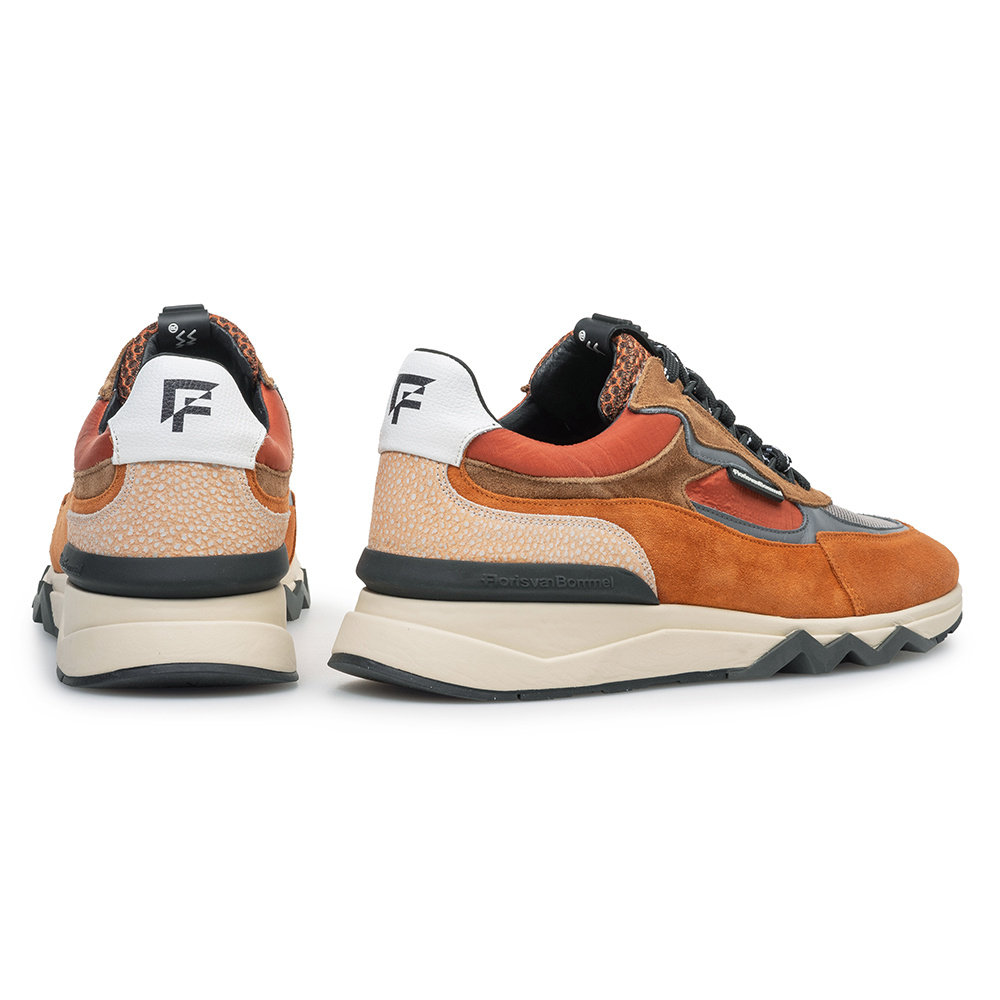 Floris van Bommel Floris van Bommel Sneaker De Zager 12.02 Oranje