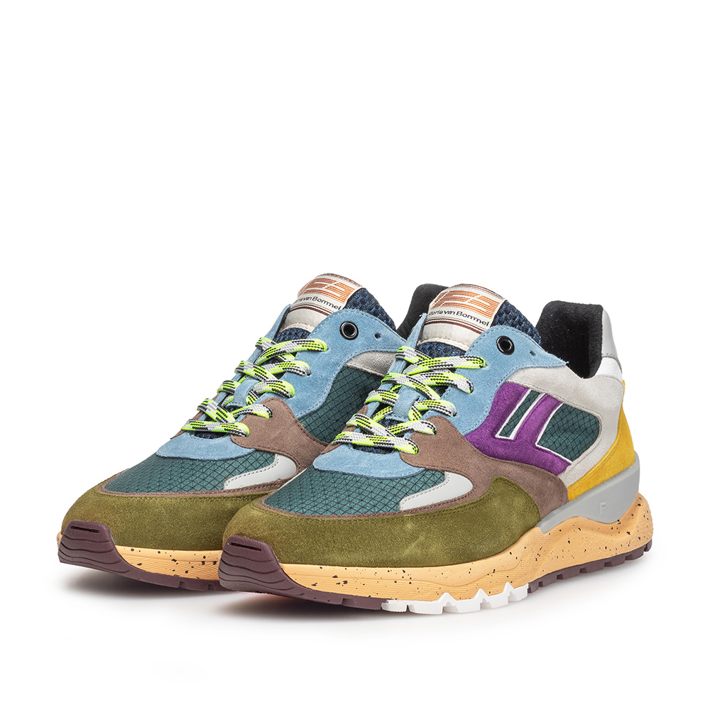 Floris van Bommel Floris van Bommel Sneaker De Treener 01.23 Paars