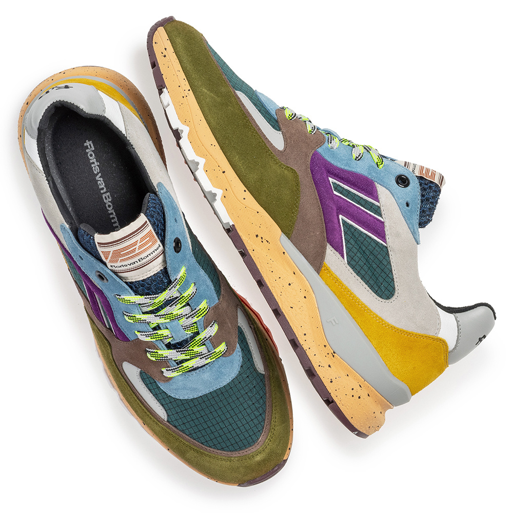 Floris van Bommel Floris van Bommel Sneaker De Treener 01.23 Paars