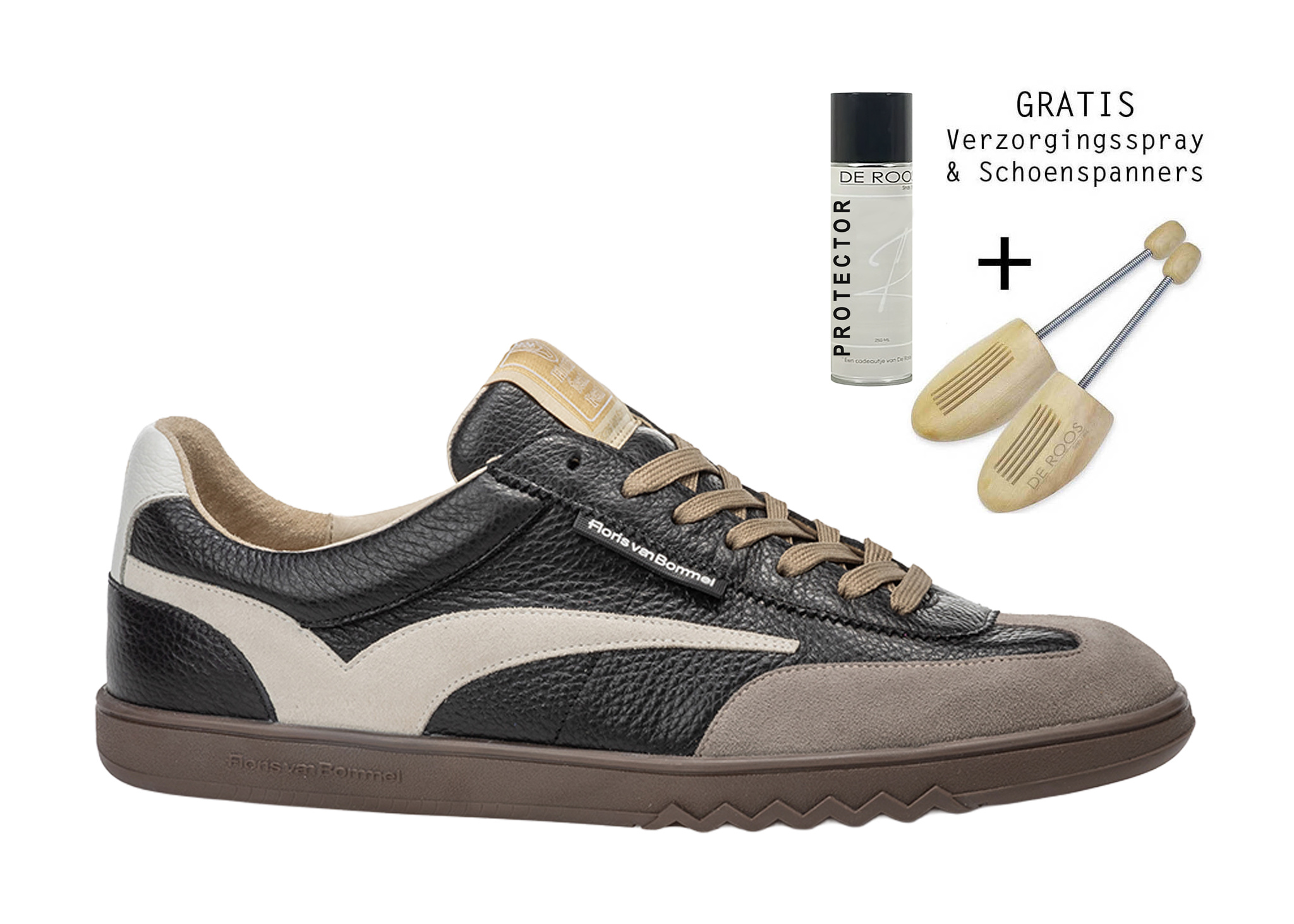 Floris van Bommel Floris van Bommel Sneaker De Zaler 03.05 Zwart